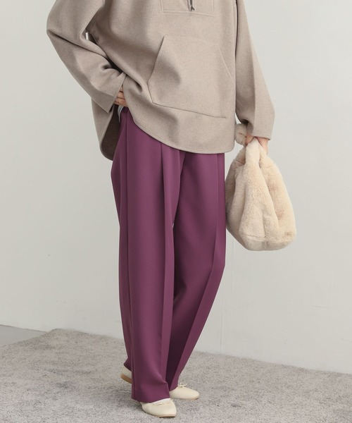 【2022AW／美品✨️】ENFÖLD トロピカルパンツ ベーストラウザー ESTNATION / トロピカルトラウザーパンツ｜ESTNATION ONLINE
