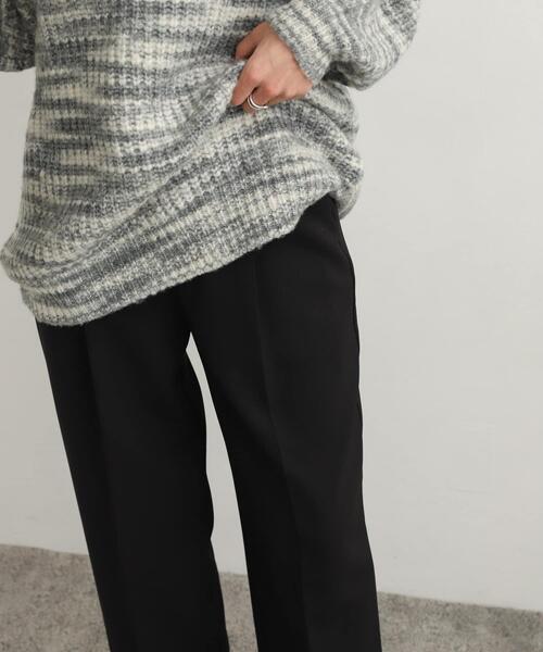 URBAN RESEARCH DOORS パンツ ダブルクロストラウザー レディース