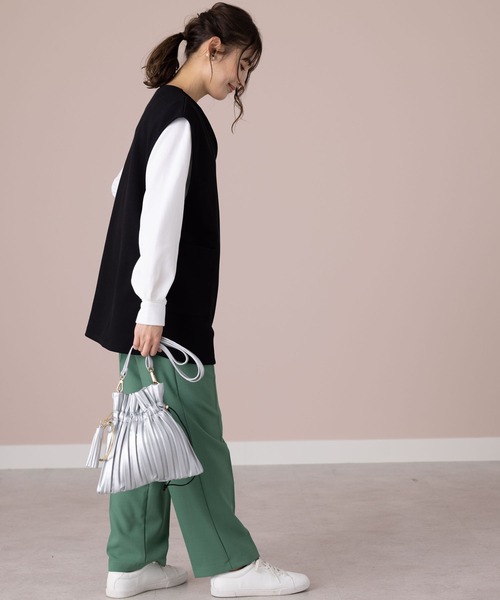 BELLUNA PLUS（ベルーナプラス） アンサンブル ポケット付ベスト