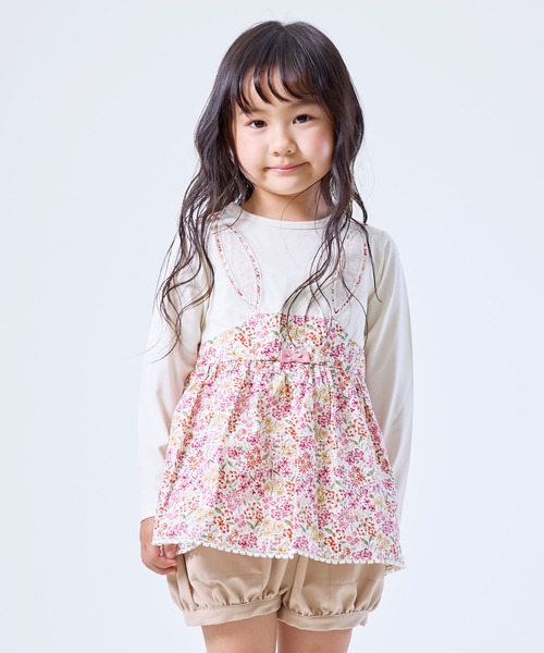 la poche biscuit（ラポシェビスキュイ） チュニック うさぎフェイス