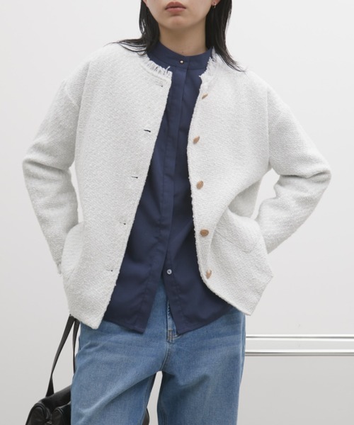 Aunt Marie's（アントマリーズ） ジャケット ノーカラージャケット