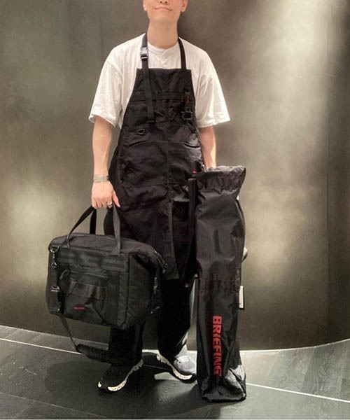 BRIEFING ブラック/オリーブ ボストンバッグ 極美品 BRIEFING ボストンバッグ COOLER BAG 12 レディース メンズ