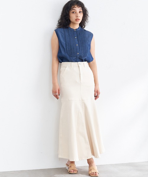 SOMETHING/サムシング SO TLEB SKIRT スカート SOMETHING（サムシング）の「atelier SOMETHING/アトリエ