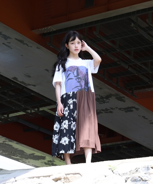 ワンピース FLOWER PLEATS ONE PIECE
