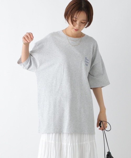 LEPSIM（レプシィム） tシャツ 半袖 BIGプリントT 963511 レディース