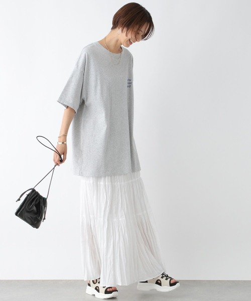 LEPSIM（レプシィム） tシャツ 半袖 BIGプリントT 963511 レディース