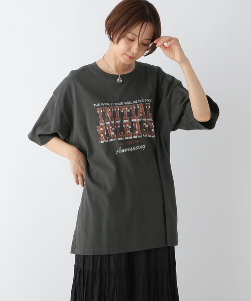 LEPSIM（レプシィム） tシャツ 半袖 BIGプリントT 963511 レディース