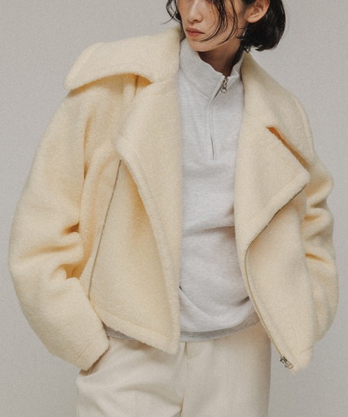 M TO R レザージャケット ライダース 「OUTER」BOA RIDERS JACKET