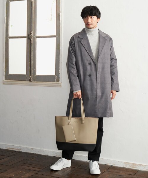 ikka チェスターコート コート sorona(R) ウールライク