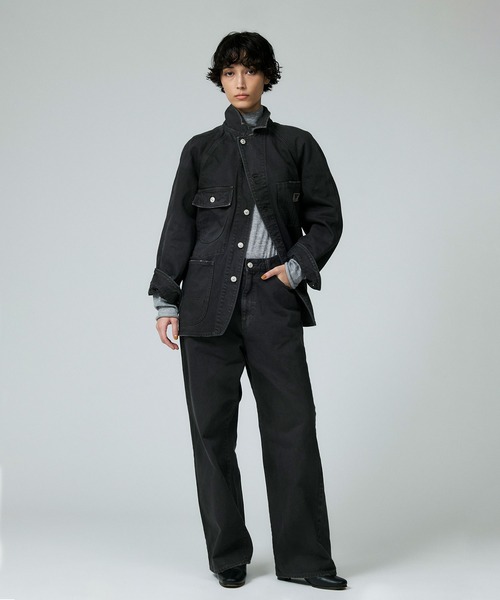 日本製！JOHNBULL ジョンブル 麻混 厚地カバーオール 日本製！JOHNBULL