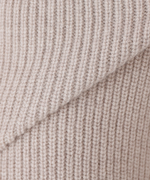 ミューズドゥーズィエムクラス OLBIA RIB パンツ　ベージュ MUSE de Deuxieme classe（ミューズデドゥーズィエムクラス）の