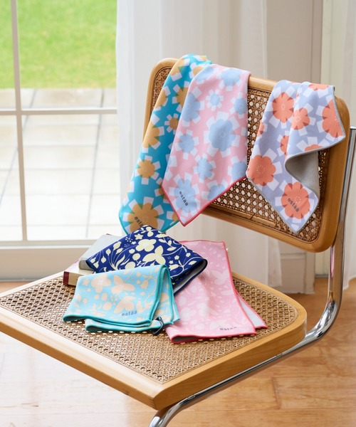 estaa（エスタ） 折りたたみ傘 くっつきタオル レディース メンズ