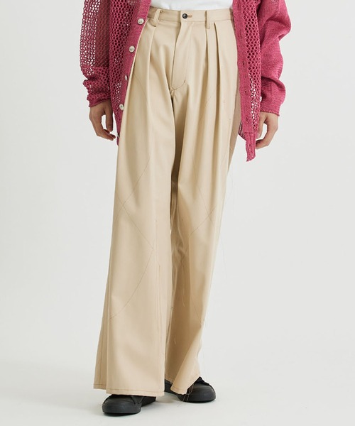 sulvam MT-P07-200 WIDE PANTS/ワイドパンツ sulvam（サルバム） パンツ スラックス メンズ 「sulvam / サルバム