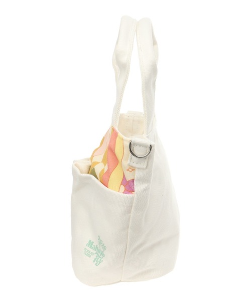 MCM トートバッグ　大容量　希少　ホワイト アーミーダック帆布 大容量トートバッグ L（オフホワイト） | dragon