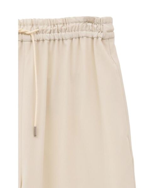 MANOF パンツ MANOF/マノフ/SHEER HEM PANTS レディース