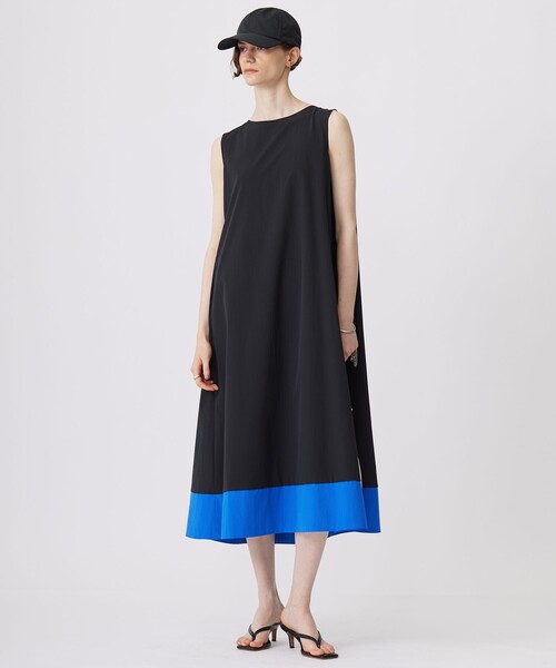 ICB ノースリーブワンピース ICB ワンピース RENUソフトタイプライター ノースリーブ