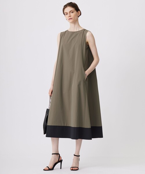 ICB ノースリーブワンピース ICB ワンピース RENUソフトタイプライター ノースリーブ