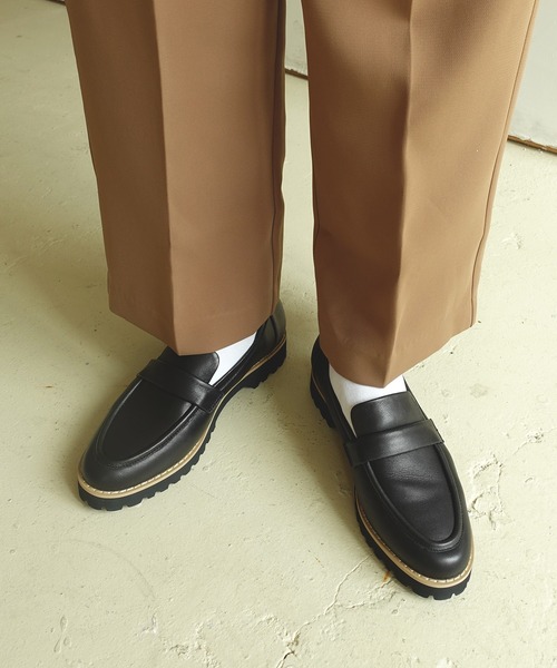 neue diffusion（ノイエ ディフュージョン） ローファー 厚底