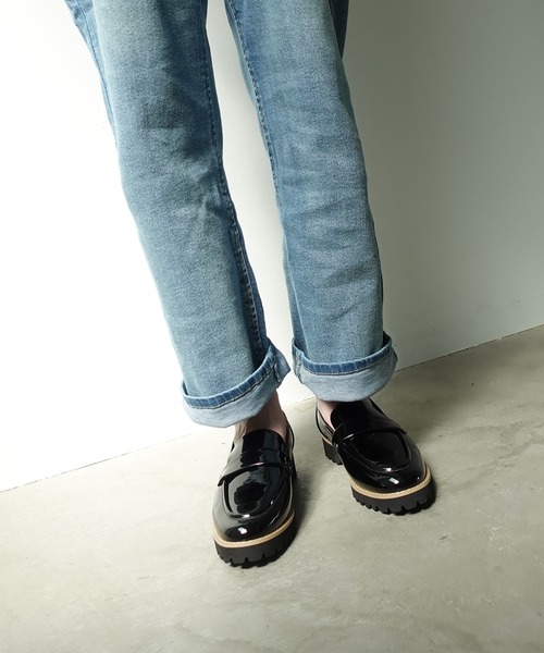 neue diffusion（ノイエ ディフュージョン） ローファー 厚底