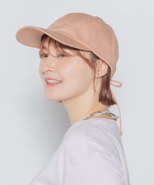 14+ キャップ 帽子 バックリボン レディース uv メンズ