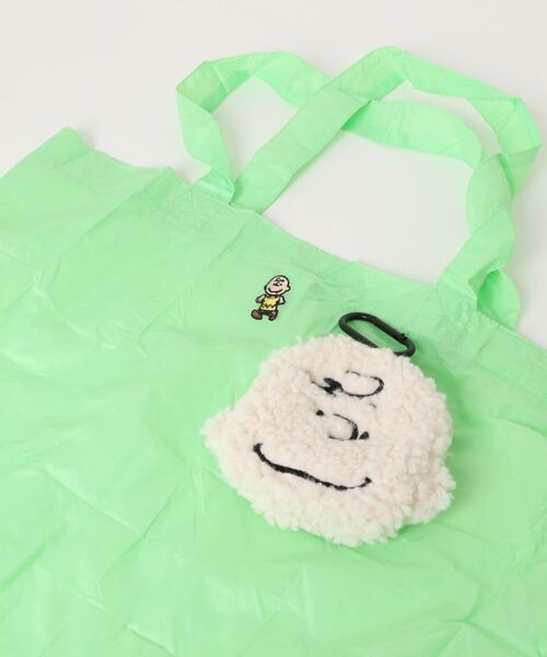 PEANUTS エコバッグ チャームインバッグL/PEANUTS : ZOZOTOWN