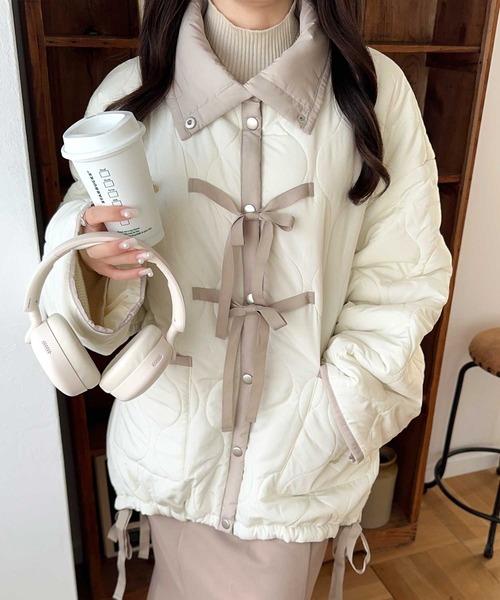 mily bilet ダウンコート ダウンジャケット 「mily bilet」フェミニン