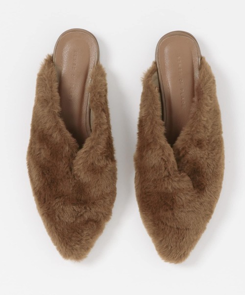 SENSE OF PLACE by URBAN RESEARCH シューズ ポインテッドファー