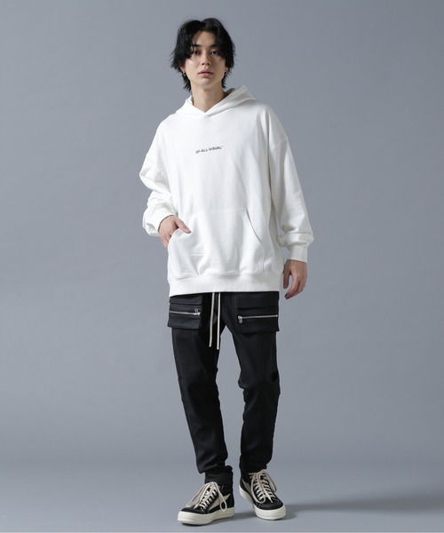 sa☺︎ページ New Arrivals // ［2228-1/2］ Herringbone Hooded Pullover