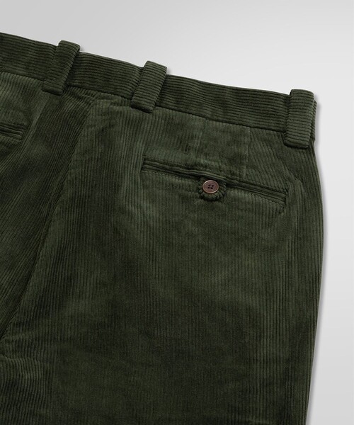 80s ブルックスブラザーズ コーデュロイパンツ USA製 35×29 オリーブ BROOKS BROTHERS（ブルックスブラザーズ） パンツ ストレッチコットン