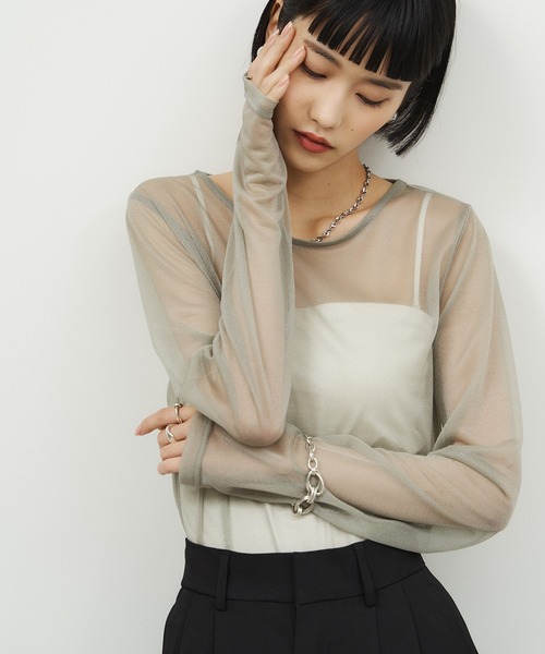 NOGLE tシャツ 「NOGLE/ノグル」マグネティックラメシアー