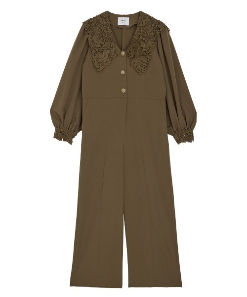サロペット・オーバーオール・オールインワン AMERI SAILOR LACE COLLAR JUMP SUIT Ameri（アメリ） オールインワン SAILOR LACE COLLAR JUMP SUIT