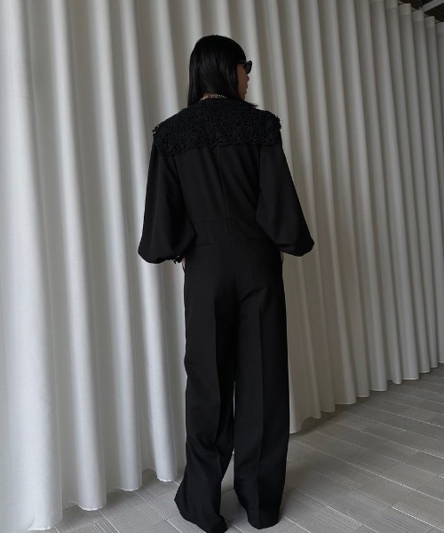 Ameri（アメリ） オールインワン SAILOR LACE COLLAR JUMP SUIT