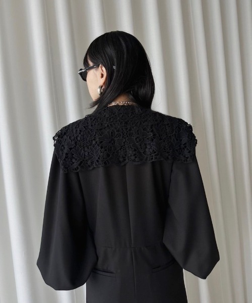 Ameri（アメリ） オールインワン SAILOR LACE COLLAR JUMP SUIT
