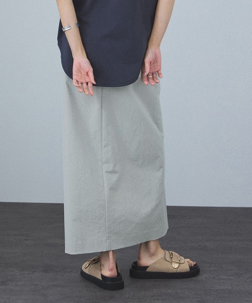 SALON adam et rope' スカート ハイウエストナロースタイル