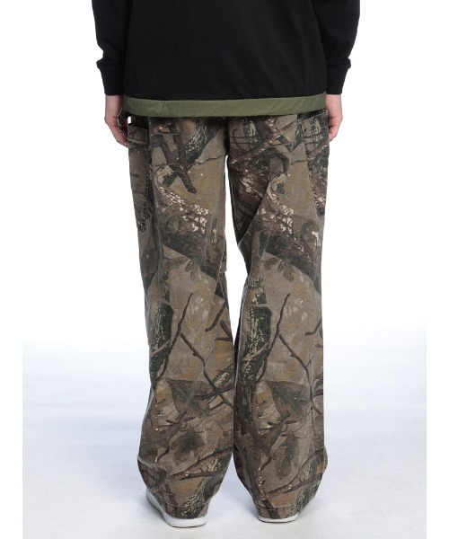 WOODENDOLL カーゴパンツ リアルツリー柄 カモフラ ワイドカーゴパンツ