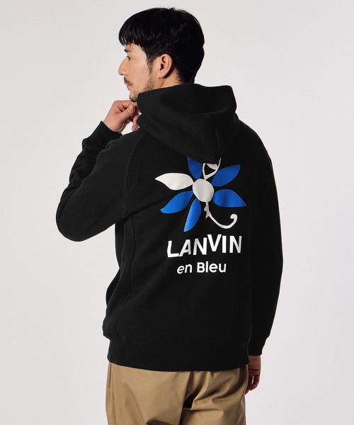 LANVIN en Bleu パーカー LANVIN en Bleu パーカー 「LANVIN ESSENTIAL」HARLAY / バック