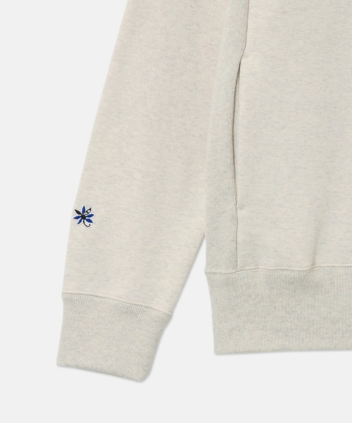 【LANVIN】ロゴ エンブロイダリー ドローストリング フーディ LANVIN en Bleu パーカー 「LANVIN ESSENTIAL」HARLAY / バック
