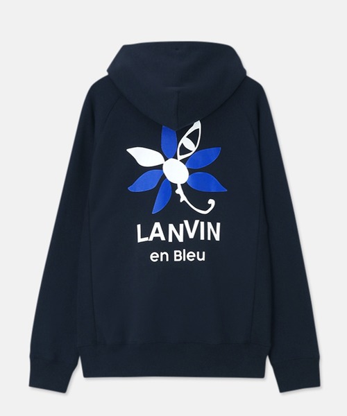LANVIN en Bleu パーカー LANVIN en Bleu パーカー 「LANVIN ESSENTIAL」HARLAY / バック