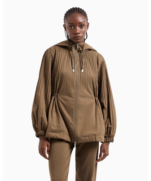 【極美品】EMPORIO ARMANI ストレッチ ワッフルトラベルジャケット アイコン シングルブレストジャケット テクニカルワッフルファブリック