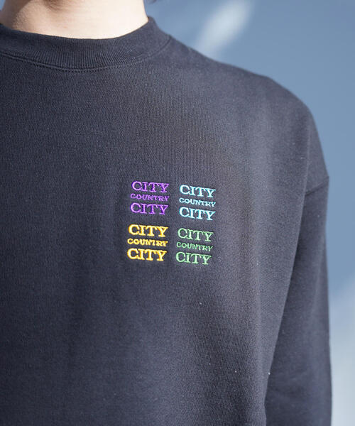 専用city country city スウェット CITY COUNTRY トレーナー スウェット CITY×MANASTASH