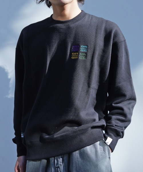 保障できる COUNTRY CITY トレーナー CITY×MANASTASH スウェット トップス