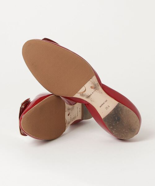 セール☆ [Roger Vivier] ビジュ― フラット サンダル レッド Roger Vivier 「Roger Vivier」 フラットサンダル 35 レッド