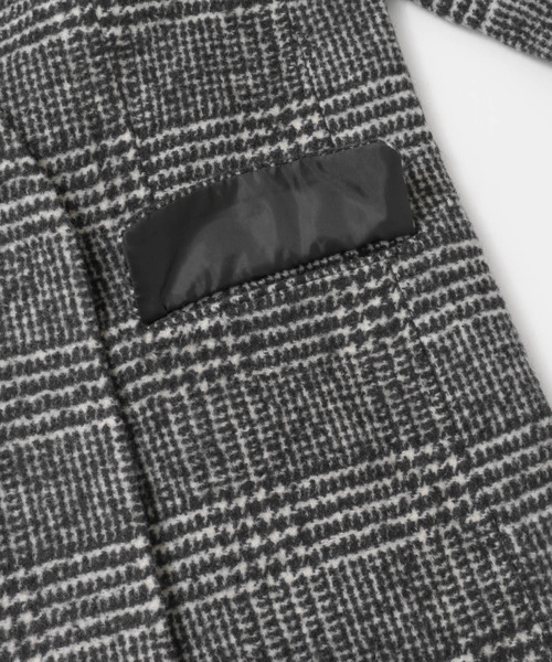 「SENSE OF PLACE by URBAN RESEARCH」 ノーカラーコート 36 グレー レディース_画像3