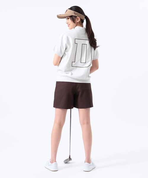 ビームスゴルフ　ショートパンツ　レディース BEAMS GOLF パンツ ORANGE LABEL / ツイル ショートパンツ