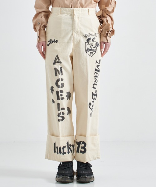 MASU（エムエーエスユー） ワイドパンツ パンツ レディース : ZOZOTOWN