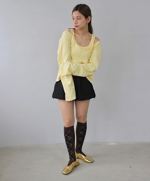 SANSeLF パンツ バルーンショートパンツ「SANSeLF」sanw25s013
