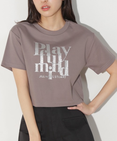 JILLSTUART - ぷにぷに 新品、未使用 JILL STUART HOPE T シャツ 楽天市場】オーガニック刺繍ロゴTシャツ JILL by JILL STUART