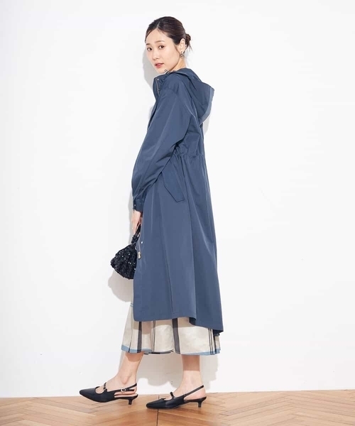 a.v.v（アー・ヴェ・ヴェ） モッズコート コート ドロストフーディー