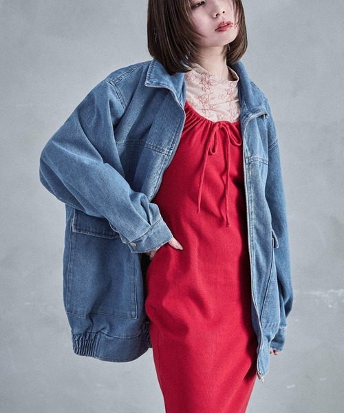 Fashion Letter（ファッションレター） デニムジャケット gジャン 