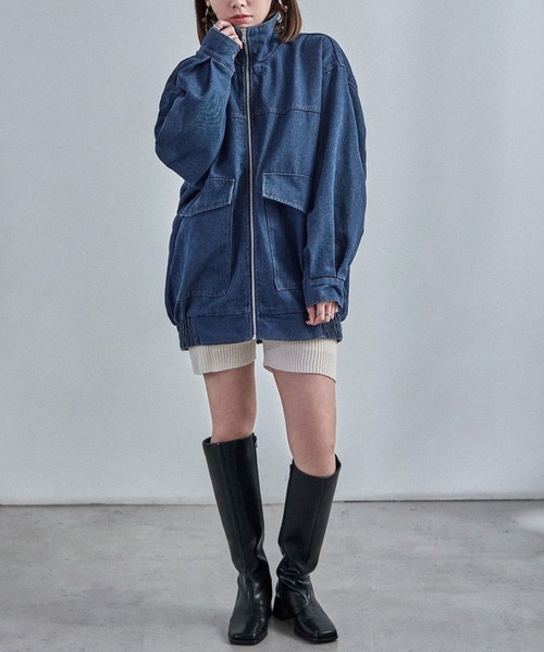 Fashion Letter（ファッションレター） デニムジャケット gジャン 